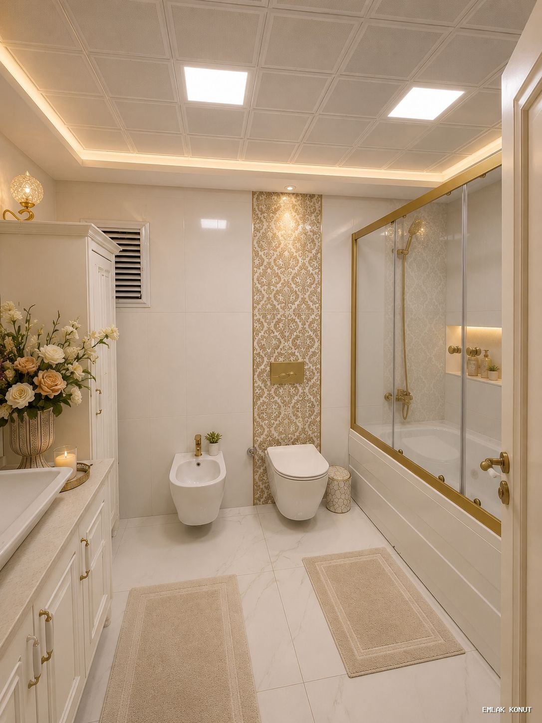 ''MODERN MİMARİ, GENİŞ YAŞAM ALANLI PRESTİJ DAİRE''